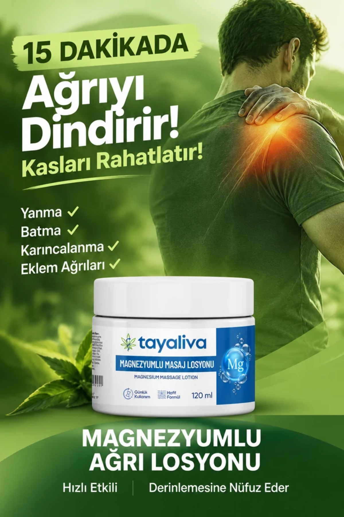 Tayaliva Mucize Ağrı Losyonu 120Ml