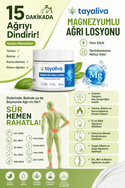 Tayaliva Mucize Ağrı Losyonu 120Ml