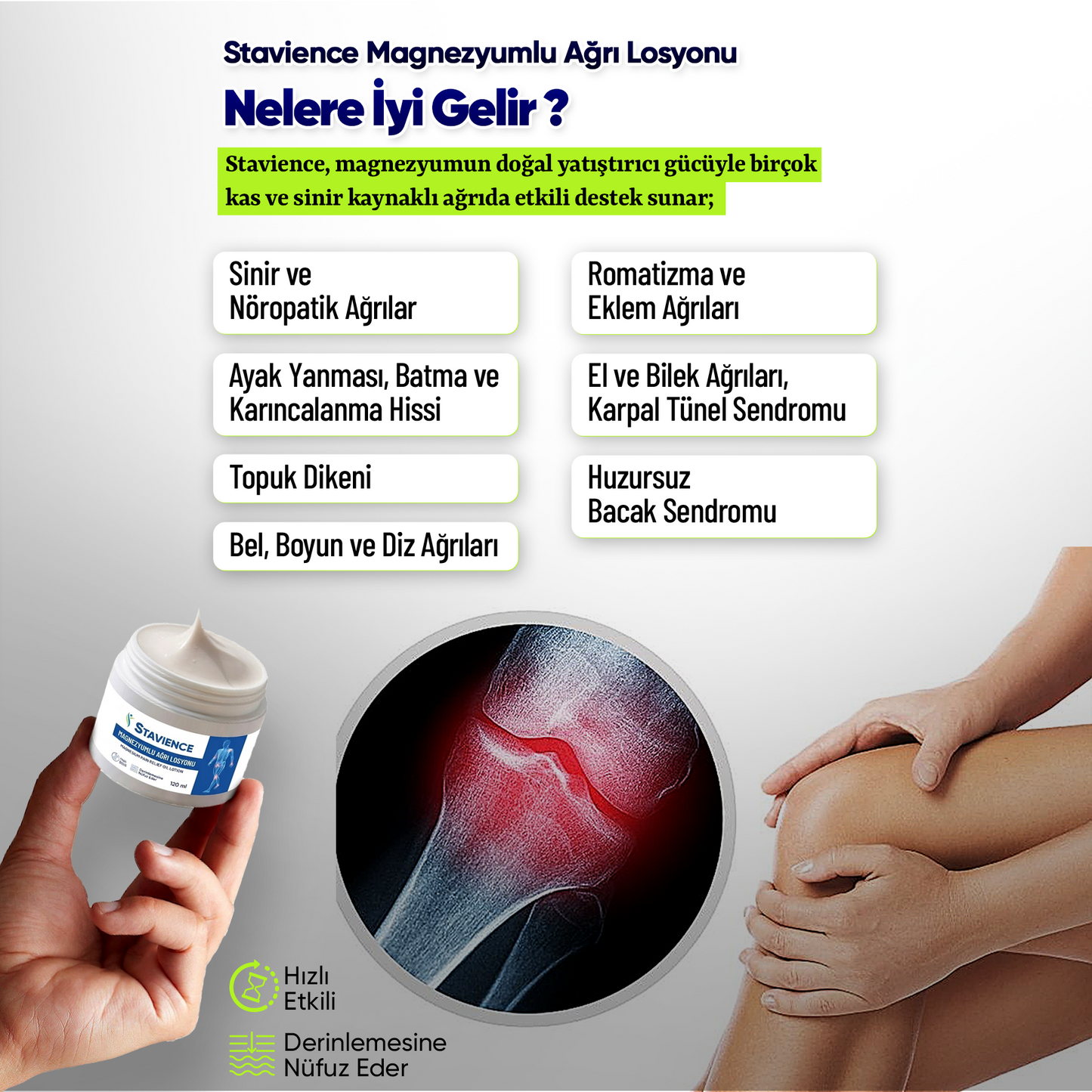 Stavience Mucize Ağrı Losyonu 120ml